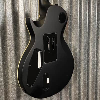 ESP LTD EC-1000 FR Floyd Rose Black Satin EMG Guitar & Case #1888 Used image 10