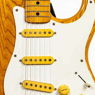 JooDee Performer Series 600N (M) - Natural Matte Finish - '54 Copy Stratocaster image 3