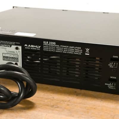 Ashly KLR-3200 Dual-Channel 1,600W Power Amplifier CG01248 image 8