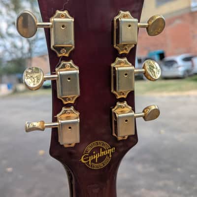 Epiphone Riviera P93 WR 2019 - Red Wine image 12