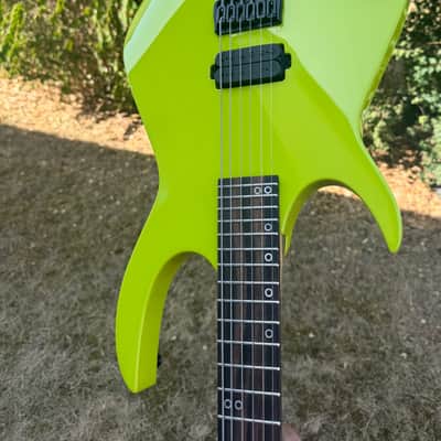 Kiesel Kiesel Kyber Left handed Black Limba. Royal ebony acid green lh lefty 2026 image 2