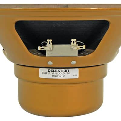 (2) Celestion G10 Gold 40W 10" Inch Alnico Magnet Guitar Speakers 8 Ohm image 5