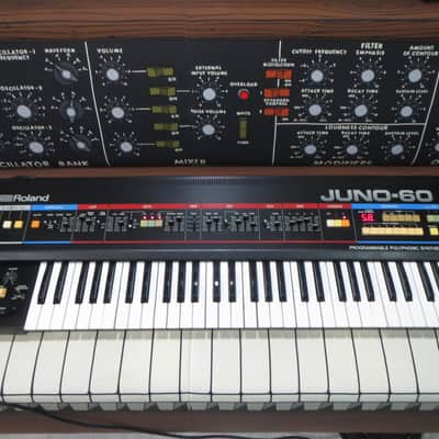 Roland Juno-60 with Tubbutec midi + controller + hardcase, FULLY RESTORED, MINT! image 2