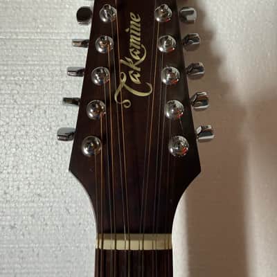 Takamine EF385 1990 Pro Series, Built in Japan during Takamine’s golden era, this model showcases the company’s outstanding craftsmanship and rich, shimmering tone that made it a favorite among professionals. image 2