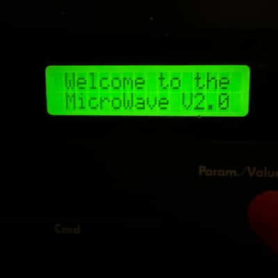 Waldorf Microwave Rackmount Wavetable Synthesizer 1989 - Blue image 3