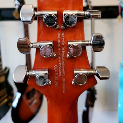 PRS SE Custom 24 - Spalted maple burst image 7