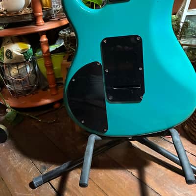 Peavey Patriot 1 humbucker made in the USA 1980’s - Seafoam Green image 11