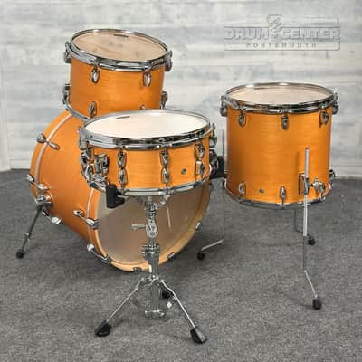 Yamaha Tour Custom Maple 4pc Drum Set 20/12/14/14 Caramel Satin image 2