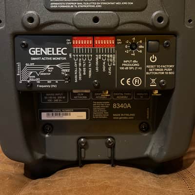 Genelec 8340A SAM 6.5" Powered Nearfield Studio Monitor (Pair) 2016 - 2021 - Gray image 3