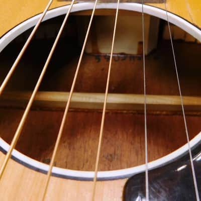 Vintage 1972 Harmony H162 Steel String Acoustic Guitar - Made in USA image 11