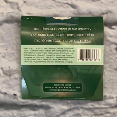 Cleartone Micro-Treated Phospher Bronze 13-56 Acoustic Guitar Strings image 3