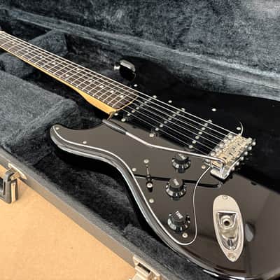 Squier Stratocaster "Silver Series" made in Japan  1993-94 - Left Handed - Black image 5