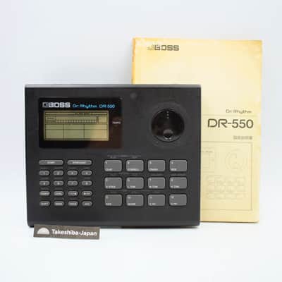 Boss Not Work DR-550 Dr. Rhythm Inadequate Volume Drum Machine Made in Japan ID09806 image 1