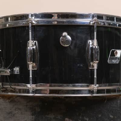Ludwig 6.5x14 Black Cortex Rocker Snare Drum image 8
