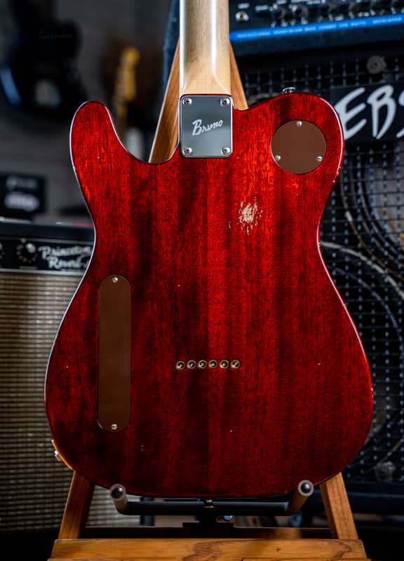 Bruno Guitars TN-295 Relic - Brass Powder Gold | Reverb