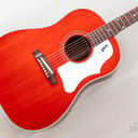 2009 Gibson Custom Shop J-45 ADJ Dreadnought Acoustic Guitar Transparent Orange w/ Case & Tags, Yamano