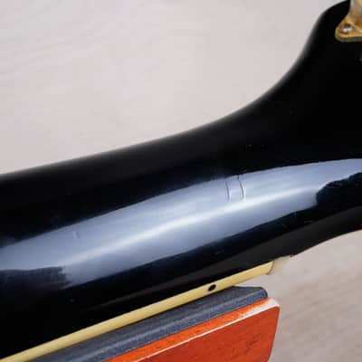 Burny RLC-60 Custom MIJ 1989 Black 1960 Reissue VH-3 PAF Pickups Vintage Made in Japan MIJ w/ Bag image 20