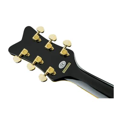 Gretsch Guitars G5022C Rancher Falcon Cutaway Acoustic-Electric Guitar Black image 7