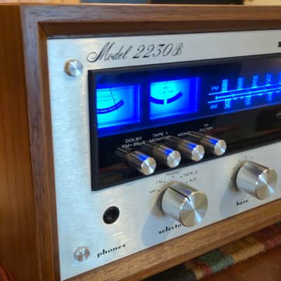Excellent Marantz 2230B and New Walnut Cabinet image 6