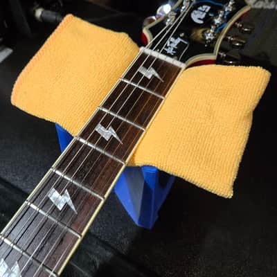 2002 Epiphone Ace Frehley Signature Les Paul 1997 - 2006 - Heritage Cherry Sunburst image 15