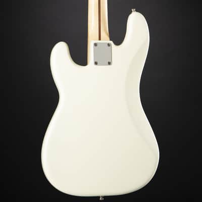 Fender AS Steve Harris P-Bass MN OWH Olympic White - 4-String Electric Bass image 8