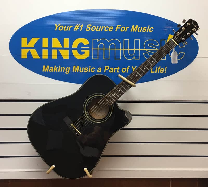 Fender DG20CE BK Black Acoustic/ Electronic | Reverb