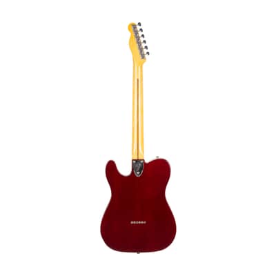 2022 Fender American Vintage II 77 Telecaster Custom Electric Guitar, Maple FB, Wine, VS22XXXX image 3