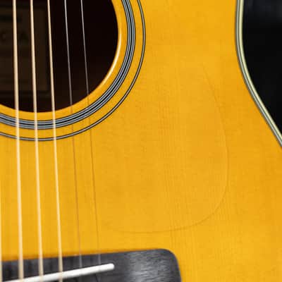Yamaha FGC-TA Transacoustic Cutaway Acoustic/Electric Guitar - Vintage Tint image 11