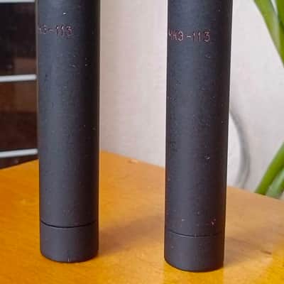 1990 rare PAIR of VNIIRPA MKE-113 Condenser Electret Microphones Lomo capsule NEUMANN KM64 CLONE image 10