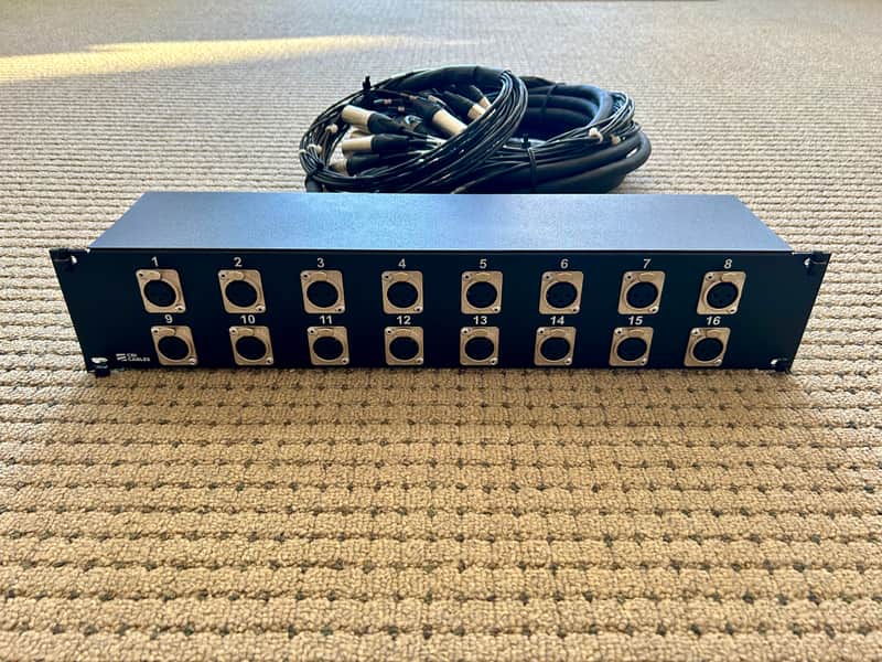 CBI Ear Splitter 16 3ft/25ft XLR Split Snake image 1