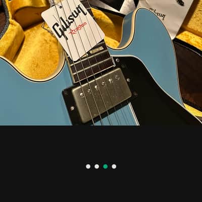 Gibson ES345 2016 - Frost Blue image 2