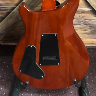 PRS SE Custom 22 2017 - Present Vintage Sunburst, + Levy's Strap image 7