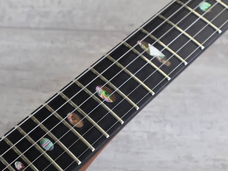 1979 Greco Japan AK-1400 Ace Frehley Neckthrough Flying V