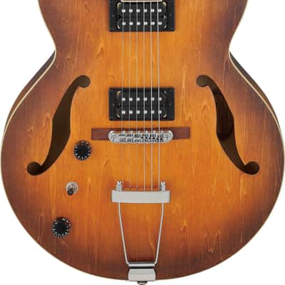 Ibanez AF55L-TF Artcore AF Hollowbody Guitar 6-String Lefty - Tobacco Flat image 1