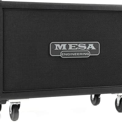 Mesa/Boogie Rectifier Horizontal 120-watt 2 x 12-inch Horizontal Speaker Cabinet - Black Tolex image 1