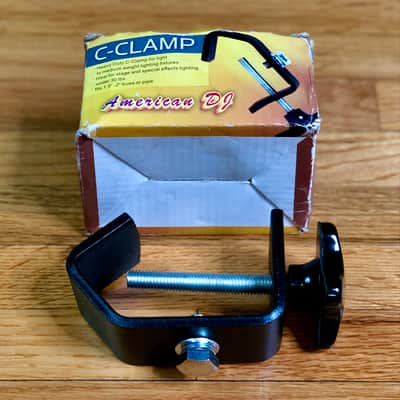American DJ Heavy Duty Lighting C-Clamp - Black image 3