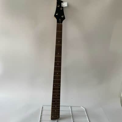 24 Frets Maple Wood 4 String Bass Guitar Neck, Rosewood Fingerboard image 1