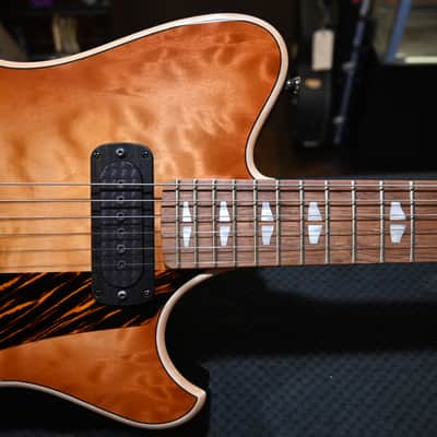 Powers Electric A-Type Select Quilt Maple FF42 Hard Tail - Pale Ale #B293 image 5