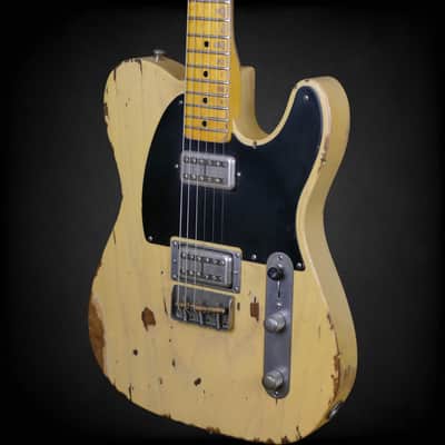 Nash T-2 HB - Heavy Relic Butterscotch Blonde T2HB - Lollartrons - Ash body - With Case image 4