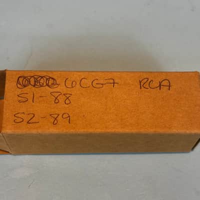 RCA 6CG7 6FQ7 Vintage Gray Plate Side Getter Tube! T422 image 5