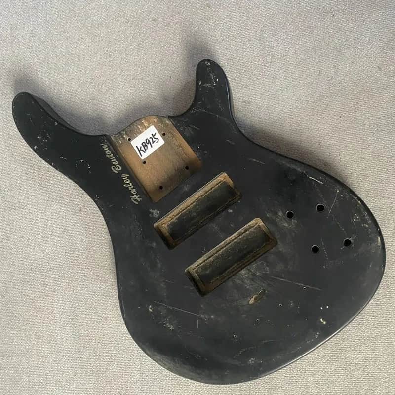 Harley Benton Jazz Bass Style Body in Black, 5 or 6 String image 1