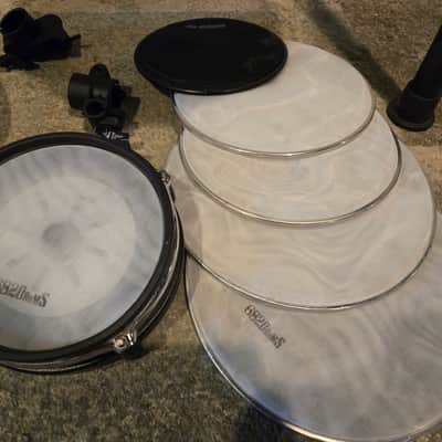 Alesis DM10 electronic drum kit - mesh conversion with many upgrades image 9
