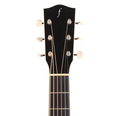 Flammang EL Acoustic Guitar Spruce and Mahogany Sunburst Used image 4