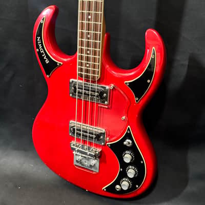 Baldwin Burns Baby Bison Bass Guitar - Clean Poly Finish - Original OHSC included - 1966 image 3