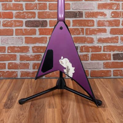 Jackson USA Custom Shop RR1 Rhoads Purple w/ Black Bevels 1986 w/Hard Shell Case image 7