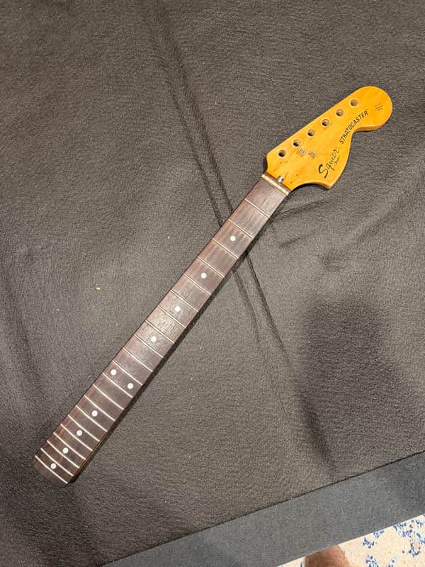 Vintage 1983 Squier Stratocaster MIJ Japan - SQ Series 70's CBS Headstock Neck - Please Read