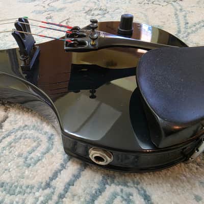 Zeta Strados Electric Violin 4/4 – Black with Zeta Case – FREE SHIP! image 5