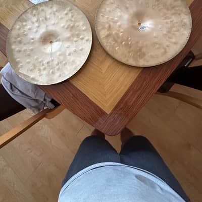 Meinl 16" Byzance Extra Dry Medium-Thin Hi-Hat (Pair) 2007 - Present - Un-Lathed image 7