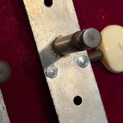 Kluson Open Back 3 x 3 Strip Tuners Mid 1950’s - Mid 1960’s Machine Heads Rickenbacker Gibson Danelectro image 5