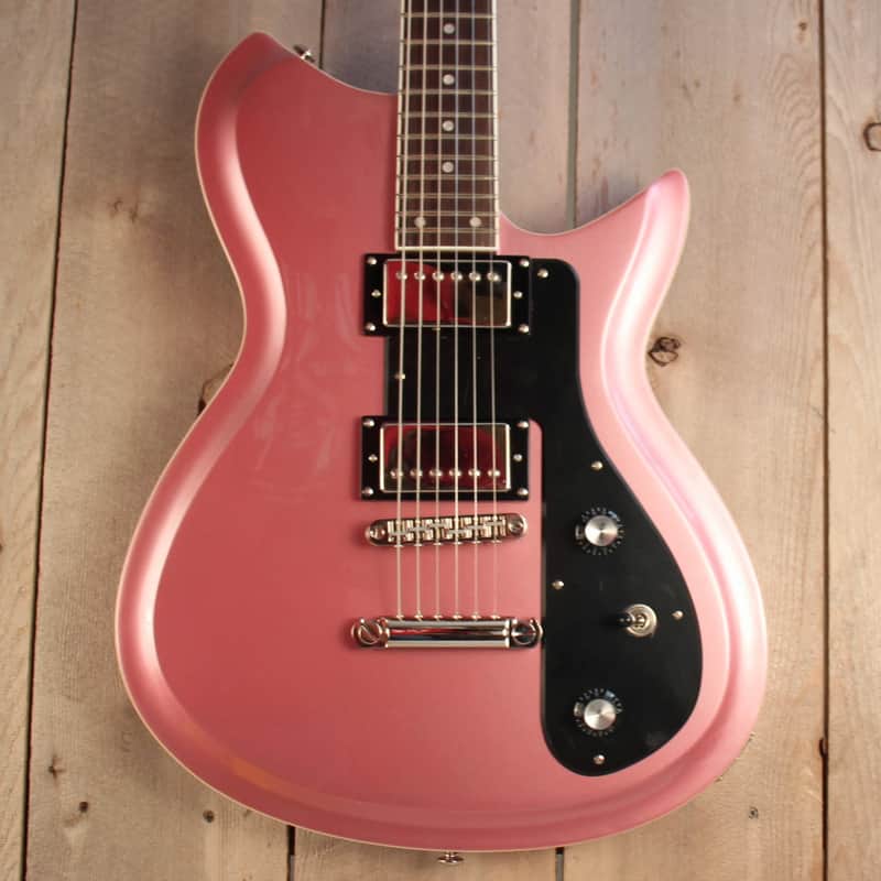 Rivolta Guitars Mondo Combinata Burgundy Mist Metallic 2023 BONUS Rivolta Premium soft case included image 1